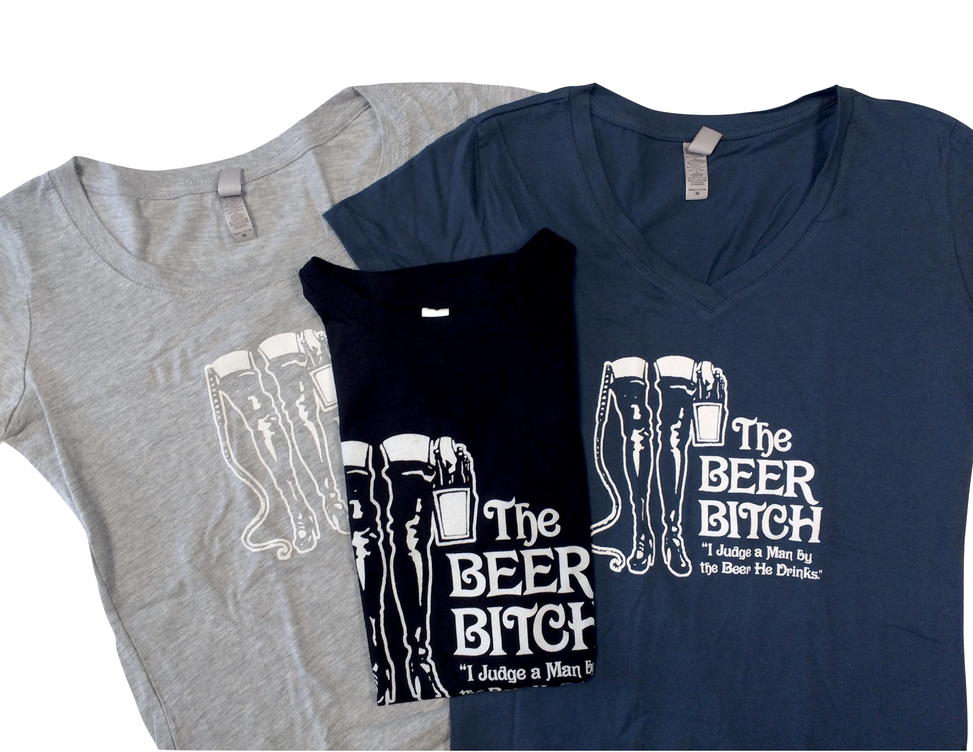 Beer Bitch T-Shirt (Women's) - Click Image to Close