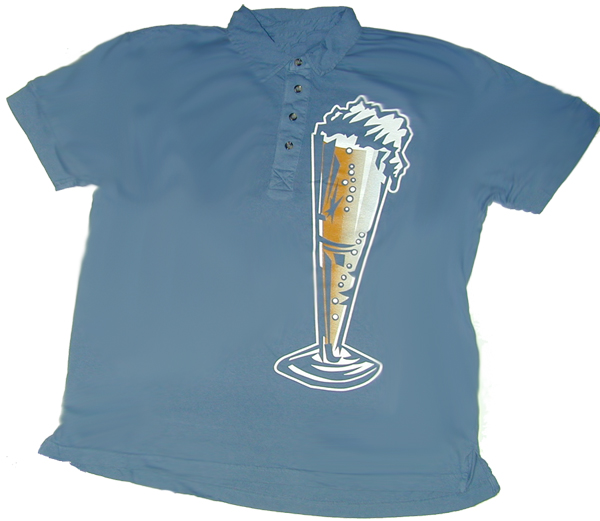 Pilsner Glass Polo Shirt - Click Image to Close