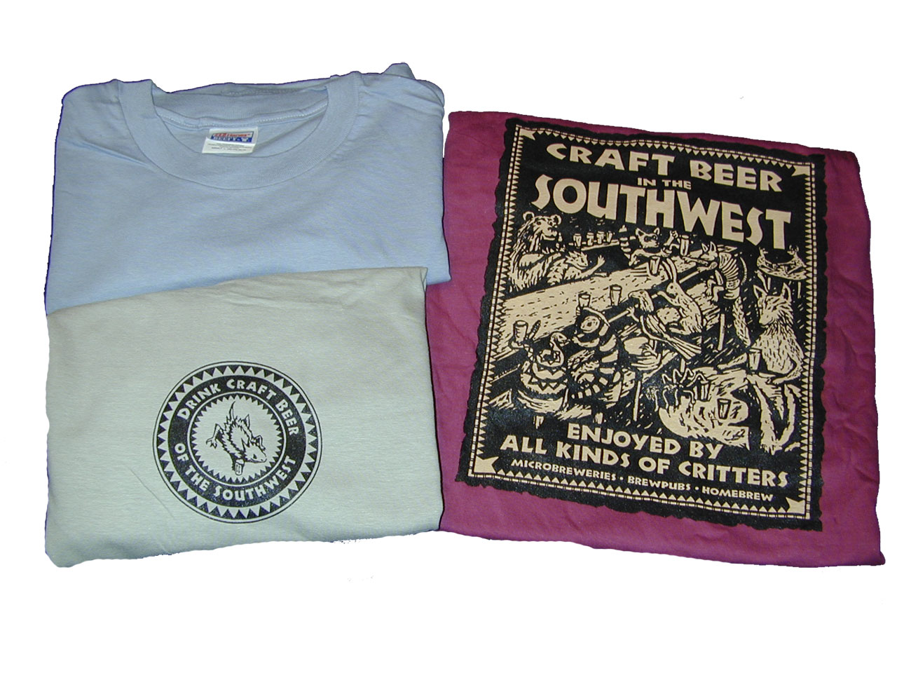 Craft Beer of Southwest T-shirt - Click Image to Close